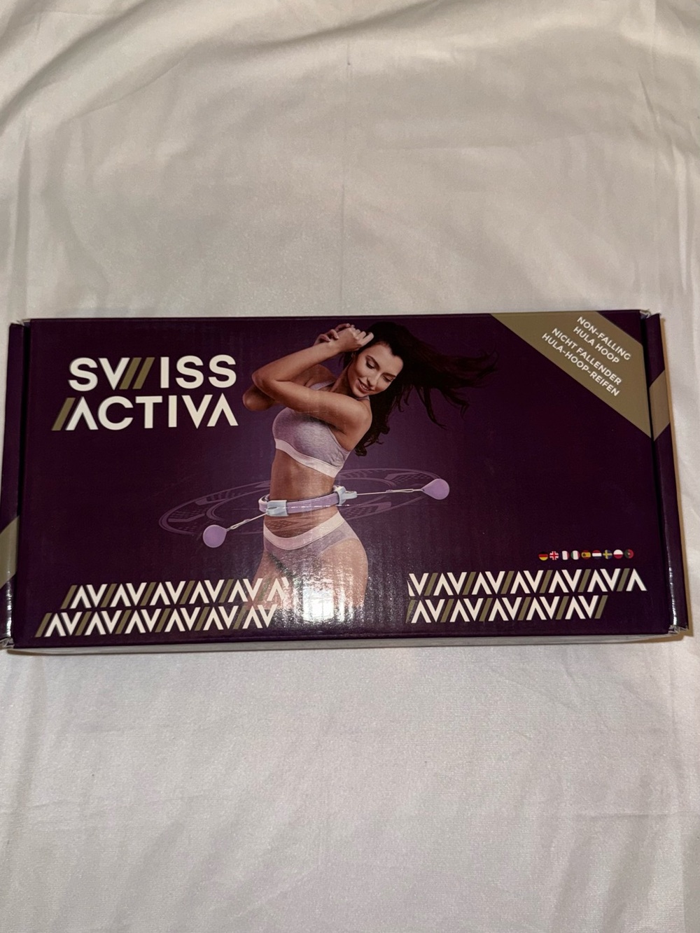 Swiss Activa Weighted Hula Hoop - Purple